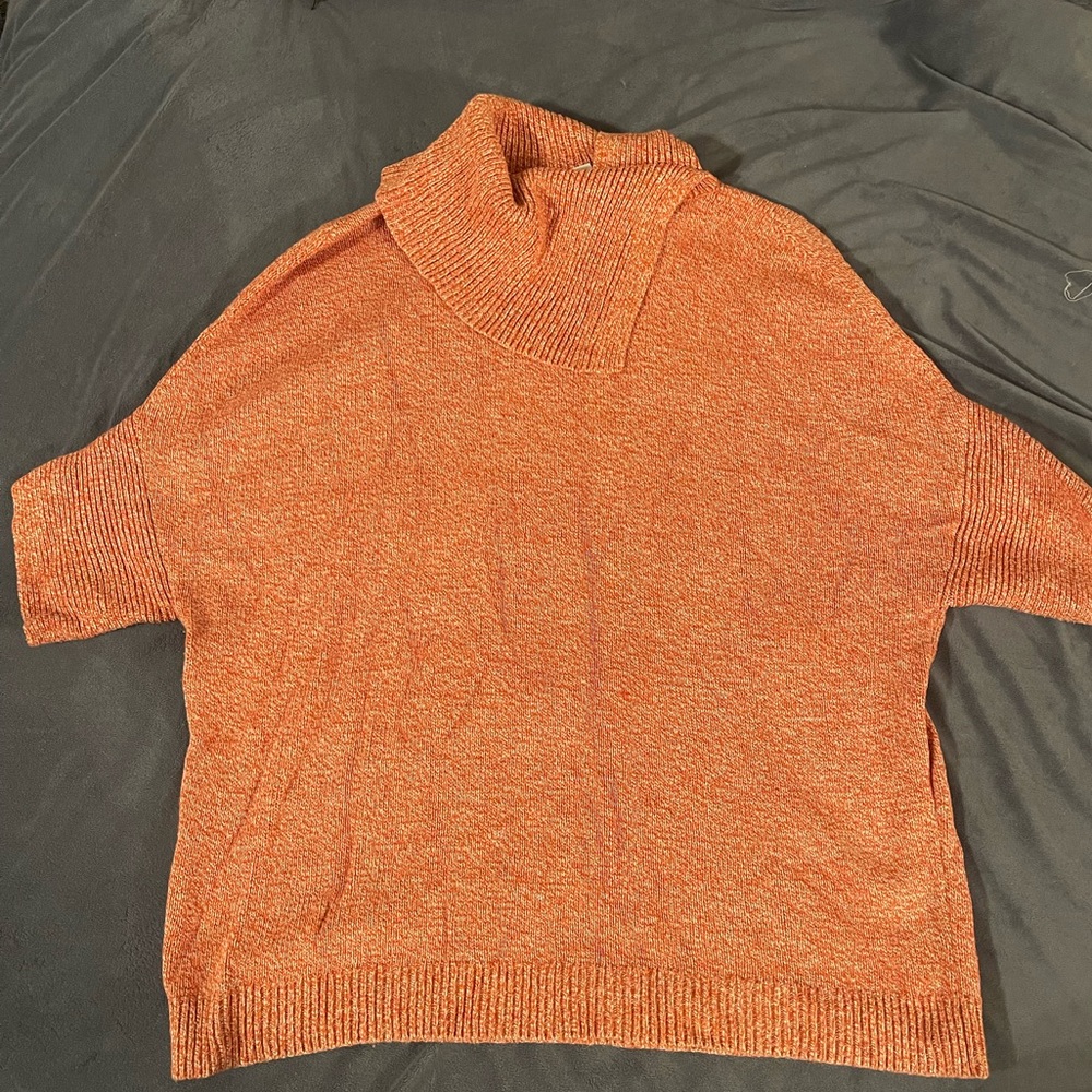 Like new orange cabi sweater size small/medium
